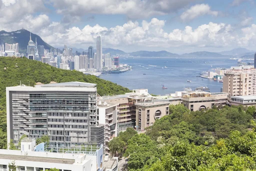 汉基国际学校宝马山校园鸟瞰
