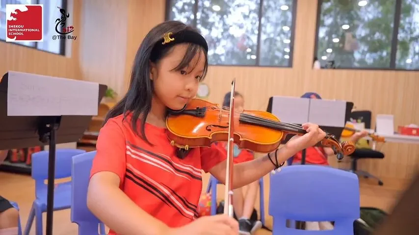 深圳蛇口国际学校小学小提琴课堂