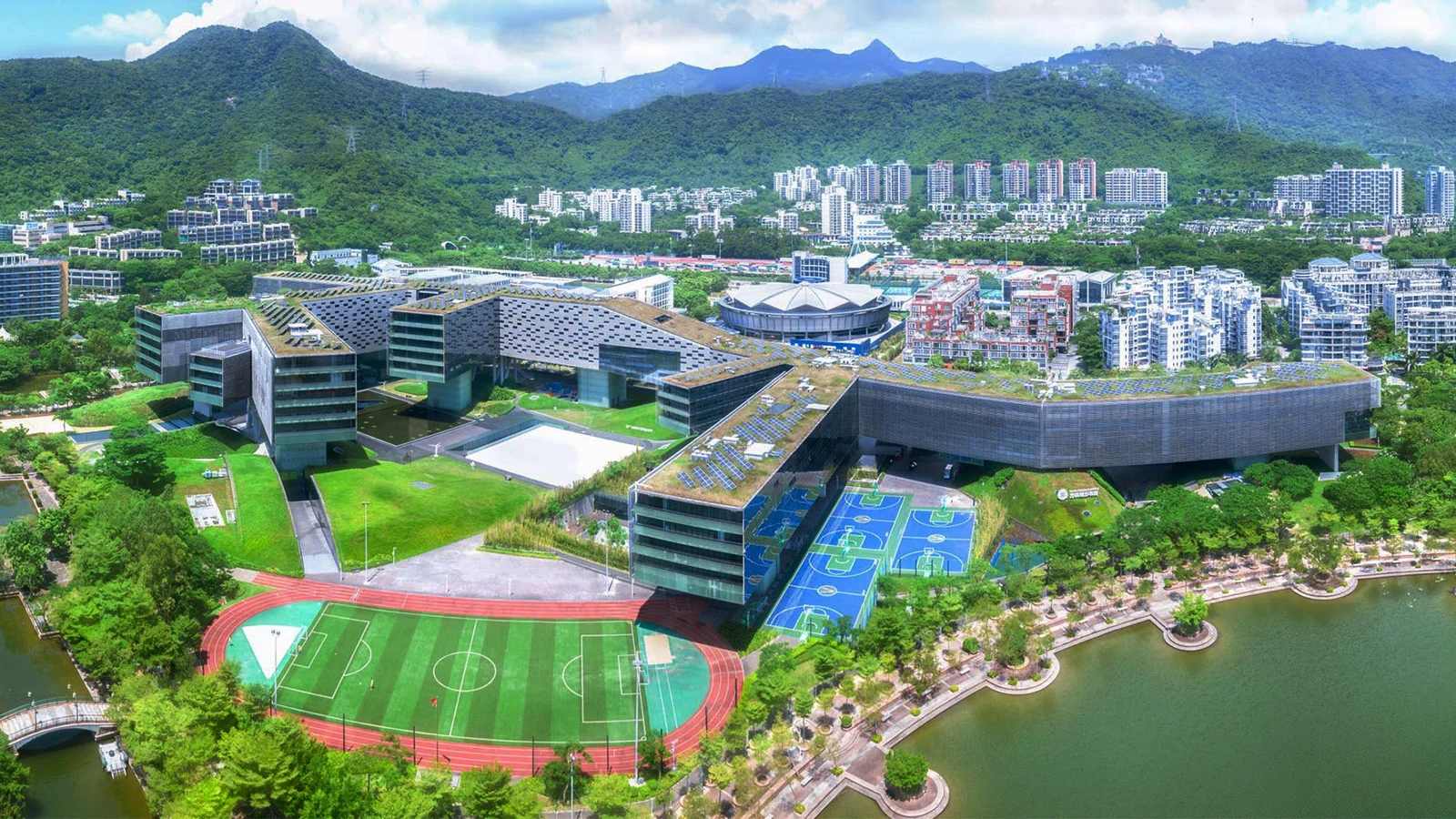 万科梅沙书院校园与大梅沙周边景观